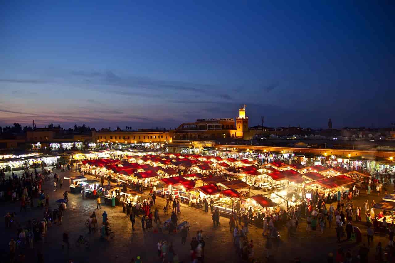 restaurant à Marrakech